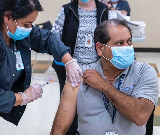 NCOA has received a $50 million grant from the U.S. Administration for Community Living to implement a nationwide campaign to ensure older adults and people with disabilities get the latest COVID and flu vaccines. 