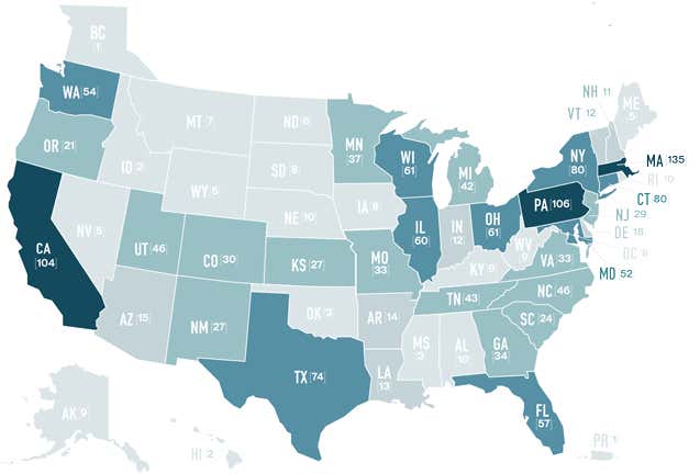 Use our map to locate our NCOA partners and programs that are nearest to you.