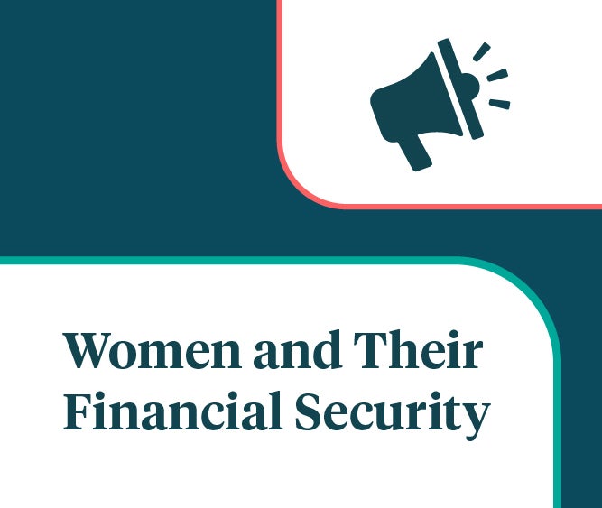 Women face barriers to age well, including unequal access to retirement savings. Read a new survey from NCOA that says half of U.S. women age 25+ struggle financially. 