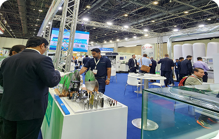 Enjoy dedicated exhibitor support throughout